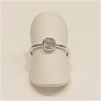 Anello Vidali Gioielli Donna in Oro bianco Zircone ANOR-34-34 - ANOR-34-34